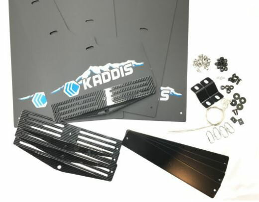 ロードハウス デリカD:5 D5 CV1W 後期 カディス専用 マッドフラップ プレミアム ブルー CarbonPlate カーボン KD-EX16015 カディス