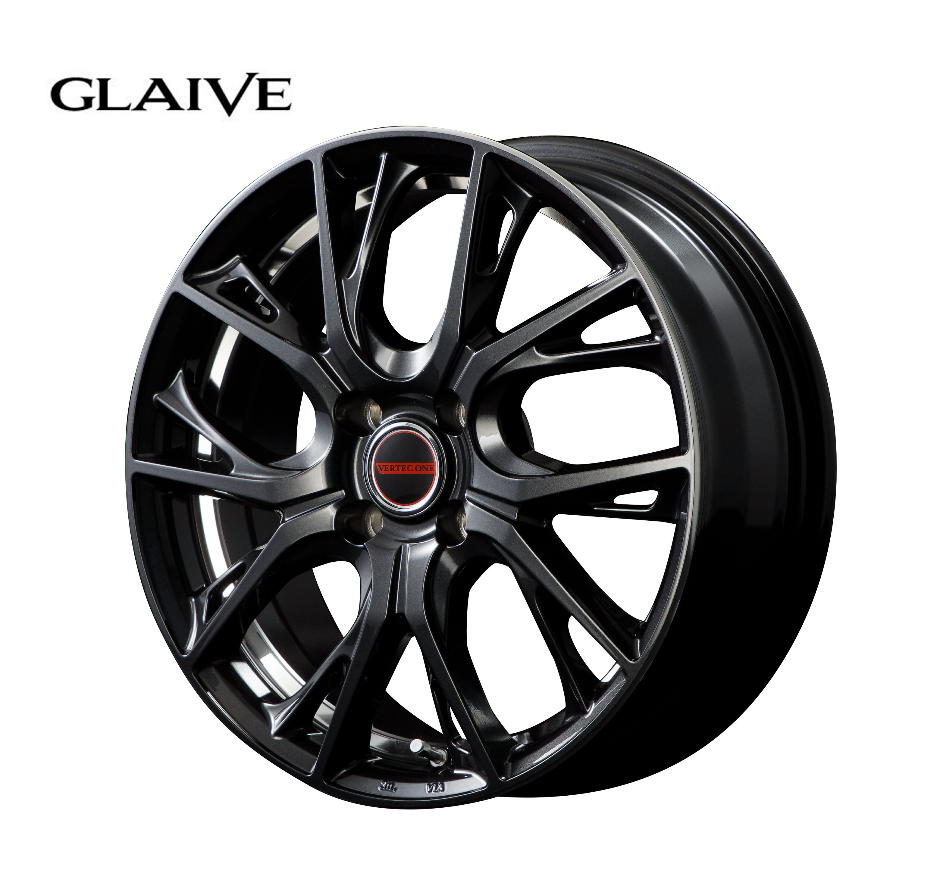 MID VERTEC ONE GLAIVE ホイール 15インチ 4H100 4.5J+45 1本 4穴 ヴァーテックワン グレイブ マルカ
