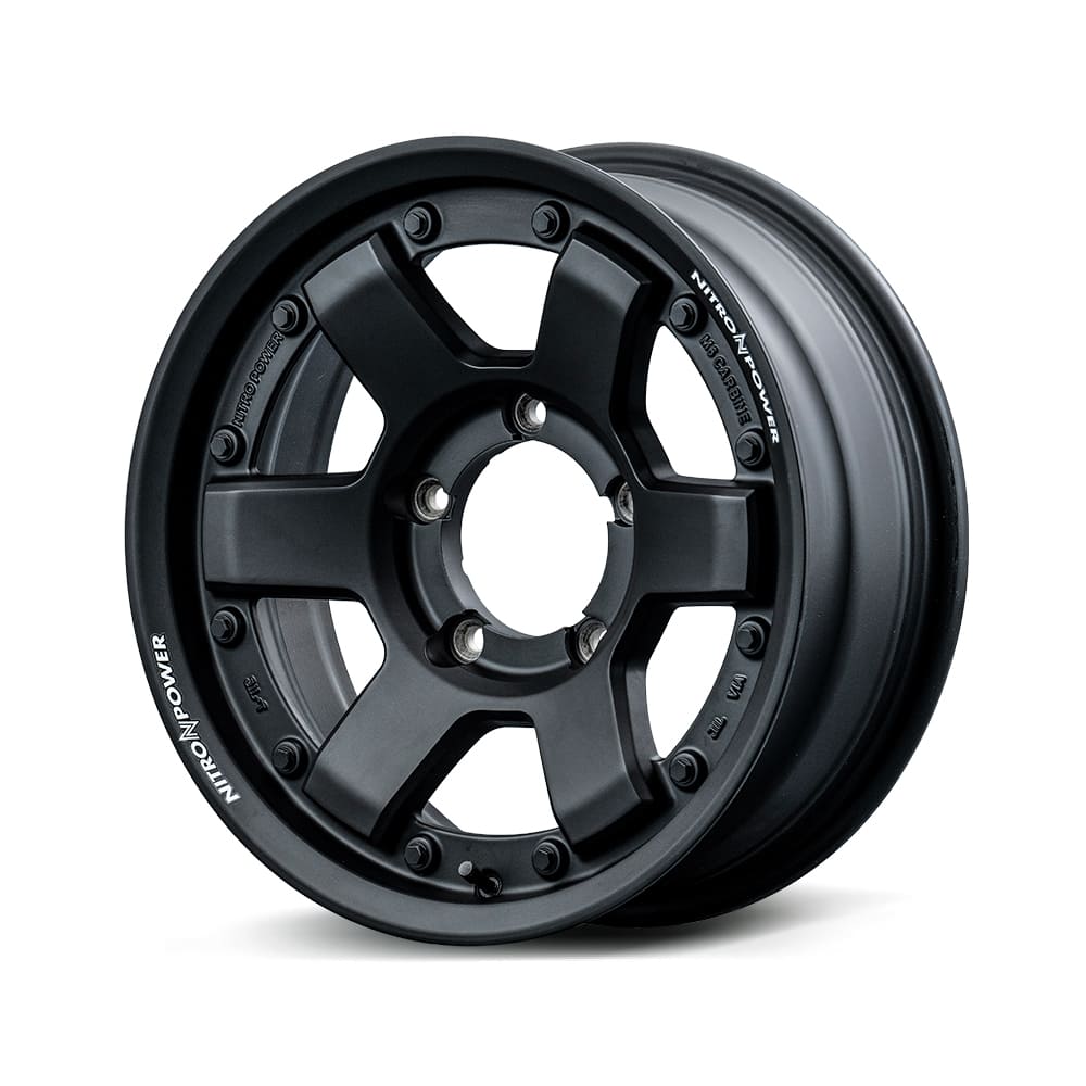 MID NITRO POWER M6 CARBINE ホイール 15インチ 6H139.7 6J+33 1本 6穴 マルカ ナイトロパワー M6 カービン