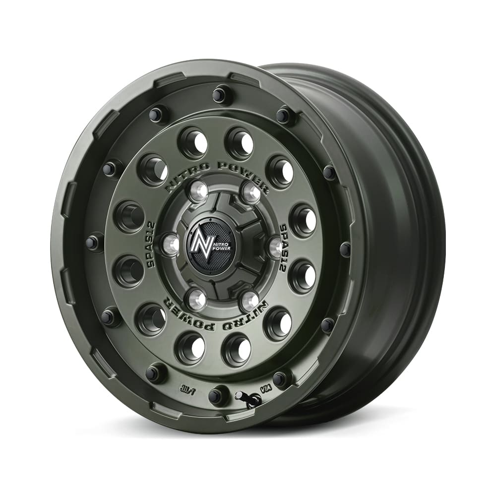 MID NITRO POWER H12 SHOTGUN Tactical Edition ホイール 16インチ 5H139.7 6J -5 1本 5穴 マルカ ナイトロパワー