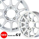 16インチ 5H139.7 5.5J 20 5穴 BLACK-MAN G I ジムニー ホイール 4本 1台分セット ホワイト 5次元 ブラックマン G I 5ZIGEN