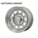 15インチ 6H139.7 6.5J 40 6穴 DAYTONA’S CHROME ハイエース ホイール 1本 クローム MORITA デイトナクローム モリタ