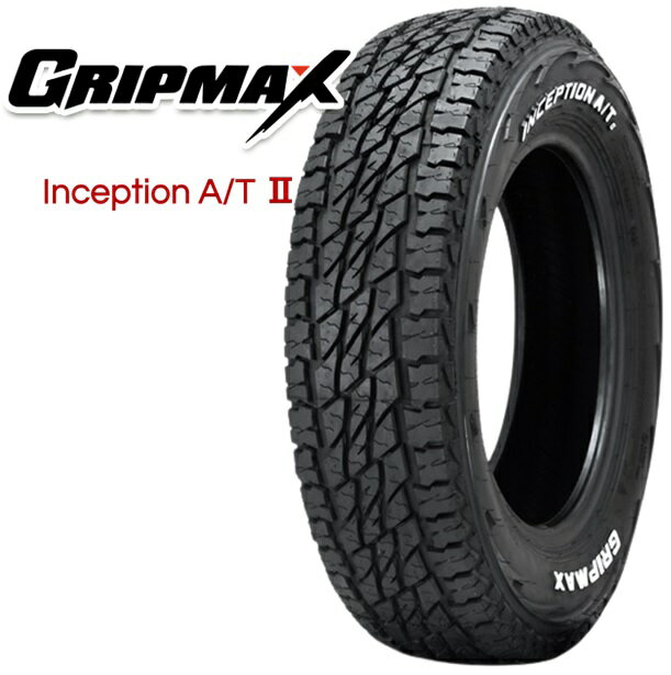 145/80R12 12インチ 2本 サマータイヤ 夏タイヤ グリップマックス インセプション エーティー2 GRIPMAX INCEPTION A/T2 M+S F
