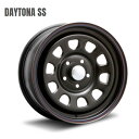 15インチ 5H139.7 6J 0 5穴 4本 デイトナSS ジムニーシエラ ホイール DAYTONA SS MLJ ブラックred/blueline KY