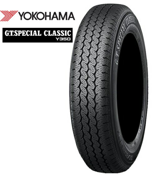 13インチ 165/80R13 1本 新品サマータイヤ 旧車 ヨコハマ YOKOHAMA G.T.SPECIAL CLASSIC Y350 R