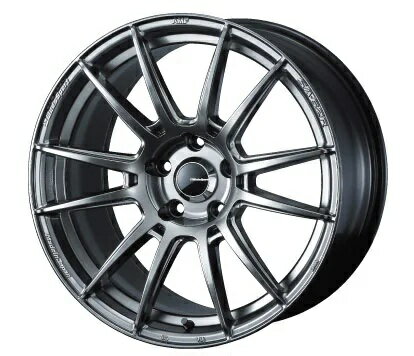 WEDS ウェッズ WedsSport SA-62R ホイール 17インチ 5H114.3 7J+53 1本 5穴 ウェッズスポーツ PSB プラチナシルバーブラック