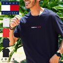 【クーポン対象外】【送料無料】◆TOMMY JEANS(トミージーンズ) TJ LINEAR LOGO TEE◆TOMMY HILFIGER トミー ヒルフィガー Tシャツ メンズ 半袖 おしゃれ トップス メンズファッション 綿 綿100％ ロゴ ブランド 春 春服 春物 夏 夏服