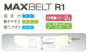 シグマックスマックスベルトR1SIGMAXMAXBELT腰部固定帯医療用コルセット
