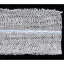 白十字　XPコメガーゼ 3号　3cm×10m×5本　1箱5本入(耳付)【X線造影材入りガーゼ】