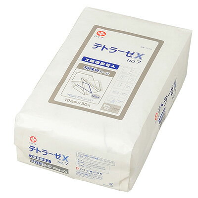 【あす楽】白十字　テトラーゼX No.7 10枚束×30枚入 30cm×30cm 特殊折 X線造影材入【手術用ガーゼ】