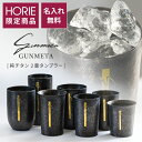【名入れ無料】HORIE 公式ショップ限定/ GUNMETA 純チタン製二重タンブラー 無料ラッピング チタンタンブラー 母の日 父の日 敬老の日 ギフト ビー...