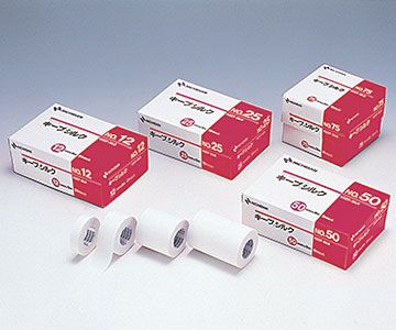 ニチバン　キープシルク　No.50　50mm×9m　6巻 【医療用サージカルテープ】