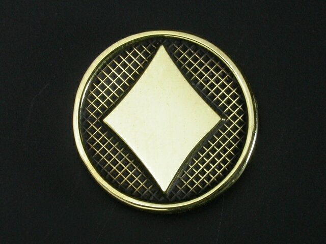 ダイヤエンブレム・黄銅