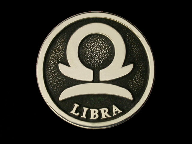 天秤座エンブレム・シルバー