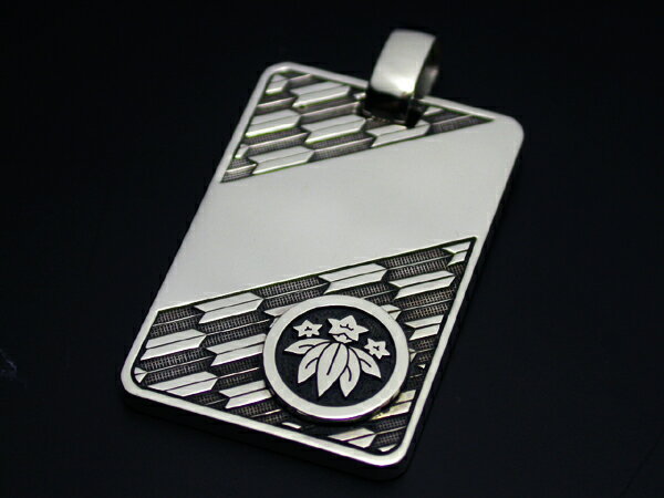 家紋ペンダント・GENROKU シルバーエンブレム・梅コース