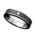 【厄除け お守りに】般若心経リング ミクロシルバー製HeartSutra Ring Micro シルバー 950 Silver 指輪 ring メンズ レディース サイズ 豊富 疫病退散