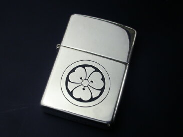 家紋入り純銀ZIPPO 松コース