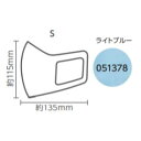 柔らかい素材と独自形状のイヤーホールでピッタリフィット。