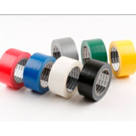 古藤工業 布テープ　No.8015 カラー 幅100mm×長さ25m×厚さ0.2mm　18巻入×1ケース(白)