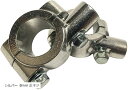 ミラー ホルダー 2個セット クランプ ブラケット バイク ハンドル 汎用 22mm シルバー 8mm 正ネジ(シルバー 8mm 正ネジ)