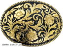 スタートサイド ベルトバックル のみ メンズ レディース カジュアル ベルト幅 3.8cm ベーシック系 唐草模様 金光沢 ゴールド(唐草模様 金光沢 ゴールド...