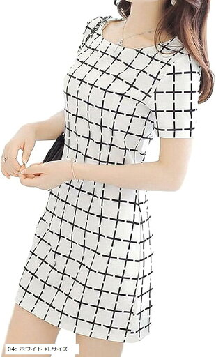 レディース ミニ ワンピース ボーダー ミニワンピ タイト aライン 半袖 長袖 セクシー Vネック パーティー ドレス 結婚式 大きいサイズ ボーダーワンピース ニット ピンク ミニスカート 春(04: ホワイト XLサイズ, XL) レディース ミニ ワンピース ボーダー ミニワンピ タイト aライン 半袖 長袖 セクシー Vネック パーティー ドレス 結婚式 大きいサイズ ボーダーワンピース ニット ピンク ミニスカート 春(04: ホワイト XLサイズ, XL)