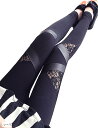 ロージーROSY フェイクレザー レース ストレッチ レギンス パンツ スパッツ タイツ レディース 異素材 ゴシック 3 ライン(レース3, Free Size)