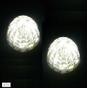 カスタマイズ トラック用 マーカーランプ LED サイド 16LED 24V 汎用 2個セット(ホワイト)