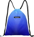 ジムサック スポーツバッグ リュックサック 巾着 シューズ ケース 青 (ブルー)