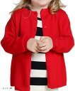 KCA ベビー キッズ カーディガン 長袖 シンプル ニット 無地 子供服 冬用 春 秋 秋冬 春秋 はる あき 赤(レッド, 90)