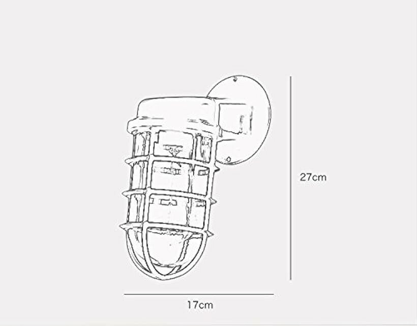 互換品 壁ライト 船舶照明 ブラケットランプ 間接照明 LED対応 マリンランプ 玄関照明 インダストリアルデザイン 壁付け照明 インテリア照明 海 サーフ 屋外 玄関灯 カフェ ナチュラル 外灯 門灯 店舗照明 防雨型 防湿型(C11) [2]