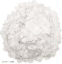 プロマジシャン用 紙吹雪 パーティー ストーム お祝い(白色, 約20g (約12120枚) 12x10mm)