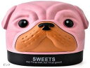 ロールペーパー ケース ホルダー かわいい パグ 犬 動物 ティッシュ ボックス カバー トイレットペーパー 収納 インテリア(ピンク, 縦13cm x 横16...
