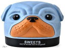 ロールペーパー ケース ホルダー かわいい パグ 犬 動物 ティッシュ ボックス カバー トイレットペーパー 収納 インテリア(ブルー, 縦13cm x 横16...