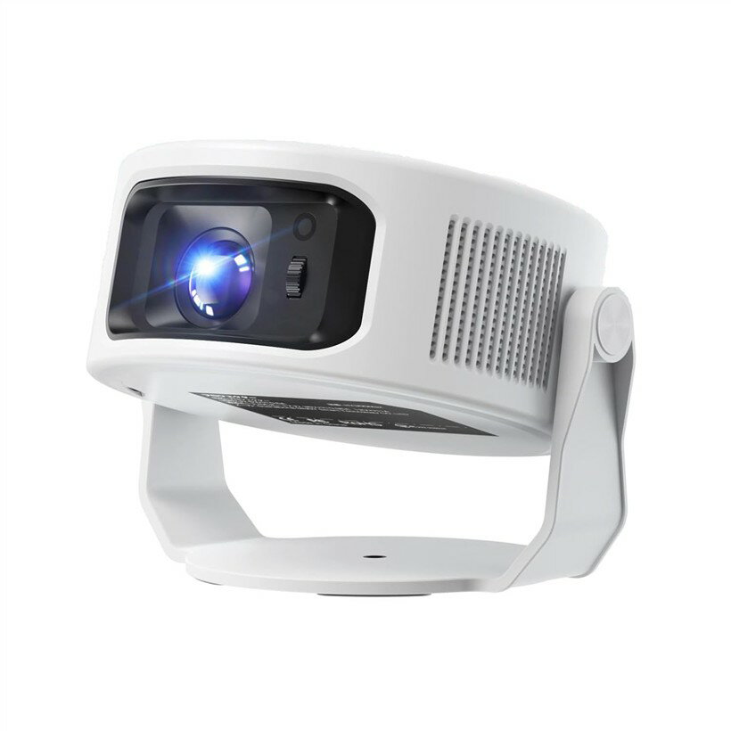 プロジェクター 家庭用 小型 Google TV搭載＆1080P 8K対応＆HDR高ダイナミック画質＆1400Ansi HiFiスピーカー内蔵 270°回転 天井 静音（楽天・ホリック）