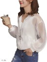 ニブンノイチスタイル 薄手 羽織 もの 物 ノーカラー ブルゾン ジャケット レディース XXL(白, 2XL)