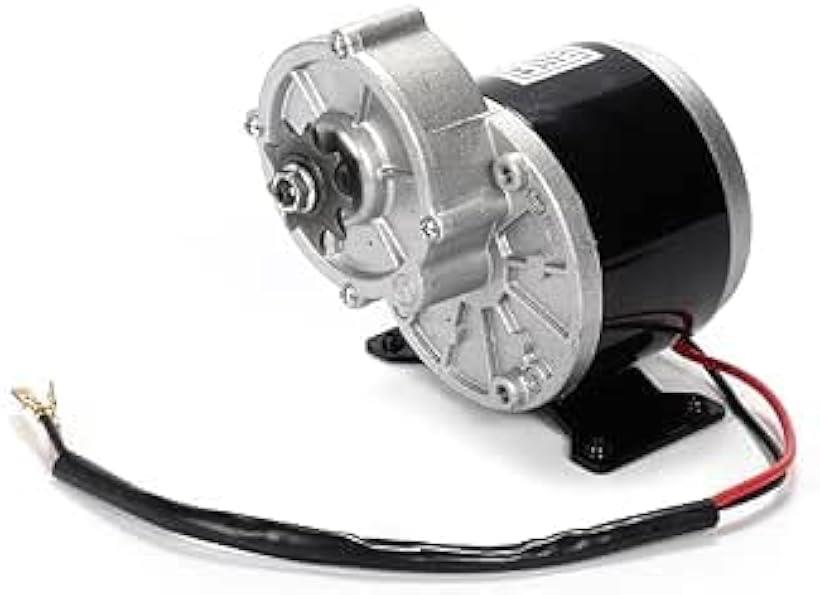 互換品ギヤ 減速 モーター 24V/250W アシスト 自転車 電動 バイク 改造 プーリー ギアタイプ 9歯/スプロケット付属 ミニバイク ロードバイク マウンテンバイク ゴーカート スクーター DIY 製作 パーツ カスタム品
