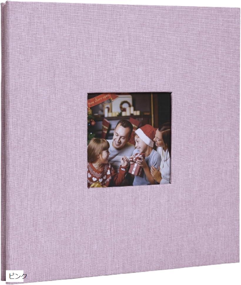 アルバム 大容量 20枚40ページ 貼るタイプ エコー写真 手作り チ...(4)