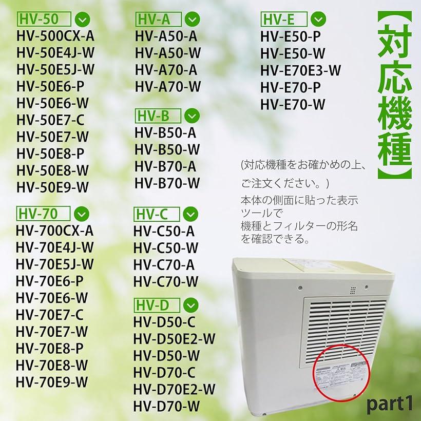 互換品 BBT HV-FY5 交換用加湿フィルター HV-FS5 HV-C70 HV-E50 HV-F50 HV-F70 HV-G50 HV-G70 HV-S50CX HV-Y50CX 2枚入り( 加湿フィルター HV-FY5（2枚入り）) 2