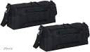 サバゲー バッグ 2個 セット MOLLE モール システム サイド ポーチ 小物入れ カジュアル(ブラック)