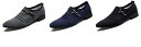 アスペルシオ カジュアルシューズ 紳士靴 ビジネス メンズ 26.5cm 灰色( グレー, 26.5～27.0 cm 3E) 3