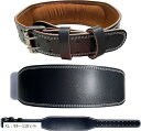 ウエイト リフティングベルト PU レザー 筋トレ パワートレーニング(XL:95~110cm)