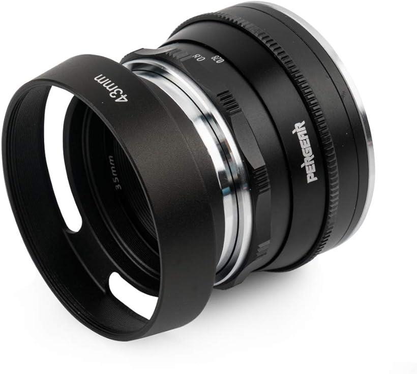 35mm F1.6 カメラレンズ 富士フイルムXFマウントカメラ用 手動フォーカス 固定レンズ Fuji( 黒)