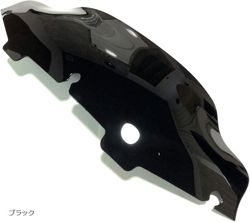 ハーレー スクリーン ウインド シールド ショート スモーク バイザー ウィンド FLHX FLHT FLHTC トライク 等 やっこ カウル カスタム パーツ 社外品 コネクター 交流 フォーク ブーツ フューエル ポンプ(ブラック)