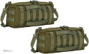サバゲー バッグ 2個 セット MOLLE モール システム サイド ポーチ 小物入れ カジュアル グリーン (グリーン)