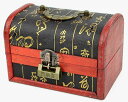 ジュエリーボックス コスメ メイクボックス 小物入れ 化粧品 木製 アンティーク調 ケース 宝石箱 収納箱 アクセサリー インテリア ビンテージ J106( Bタイプ)