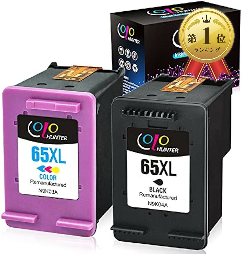 楽天市場】hp プリンターインク 65xl 黒の通販