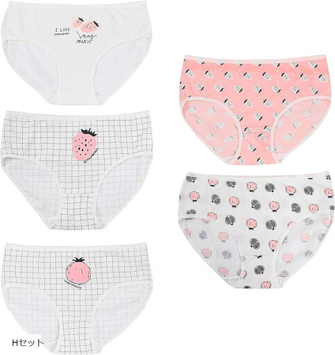 大きいサイズ XXL かわいい プリント ショーツ 5色セット(Hセット, 2XL) 大きいサイズ XXL かわいい プリント ショーツ 5色セット(Hセット, 2XL)