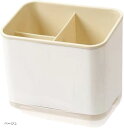キッチンツールスタンド シンプル設計 収納 キッチン用品 水切り 箸立て(ベージュ)