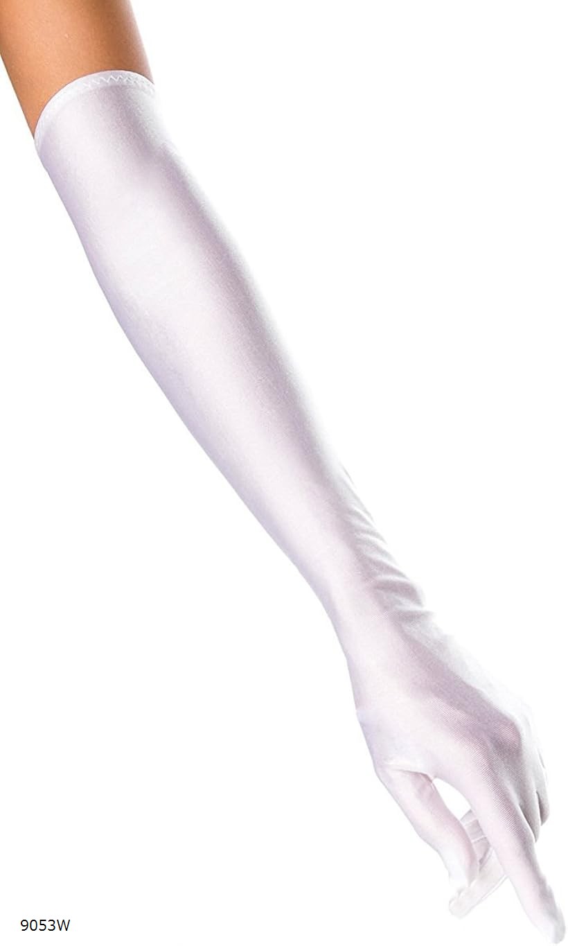 バリエーションコード : 2b89fdgxx1商品コード2b89fdshoq商品名ロンググローブ サテン 光沢 手袋 ウエディング 結婚式 パーティー ドレス用 54cm 伸縮素材 フリーサイズ レディースブランドToosexyカラーホワイト 白(9053W)サイズ等Free Size「製品詳細」セット内容：ロンググローブ左右1セット。長さ約54cmのロング丈で、腕全体を上品に見せます。伸縮性のあるストレッチ素材を使用しており、フリーサイズで多くの方にフィットします。結婚式やイベントに最適なアイテムです。「艶の美しいサテン生地」上品な光沢を放つサテン生地を採用し、手元を華やかに演出します。写真映えも良く、ウエディングドレスや発表会衣装との相性も抜群です。高級感がありながらも扱いやすい素材で、特別な日をより美しく彩ります。「伸縮性があり着用しやすい」ストレッチ素材が腕に自然にフィットし、着脱がスムーズです。腕周りに優しく沿うため、長時間の着用でも締め付け感が少なく快適に過ごせます。動きやすさも兼ね備えた実用的なデザインです。「洗いやすく繰り返し使用可能」汚れた場合は手洗いでお手入れでき、清潔に保ちながら繰り返し使用できます。使い切りではなく何度も使えるため、ダンス、舞台衣装、余興など頻度の高いシーンでも重宝します。「幅広い場面で活躍」結婚式、披露宴、パーティー、ステージ衣装、撮影、発表会、コスプレなど多用途で使用できます。フォーマルにも華やかなイベントにも合わせやすく、衣装の雰囲気を上品に仕上げるアクセサリーです。※ 他ネットショップでも併売しているため、ご注文後に在庫切れとなる場合があります。予めご了承ください。※ 品薄または希少等の理由により、参考価格よりも高い価格で販売されている場合があります。ご注文の際には必ず販売価格をご確認ください。※ 沖縄県、離島または一部地域の場合、別途送料の負担をお願いする場合があります。予めご了承ください。※ お使いのモニタにより写真の色が実際の商品の色と異なる場合や、イメージに差異が生じることがあります。予めご了承ください。※ 商品の詳細（カラー・数量・サイズ 等）については、ページ内の商品説明をご確認のうえ、ご注文ください。※ モバイル版・スマホ版ページでは、お使いの端末によっては一部の情報が表示されないことがあります。すべての記載情報をご確認するには、PC版ページをご覧ください。ウエディングやパーティー、ステージなど華やかなシーンを美しく演出するロンググローブです。長さ約54cmの上品なロング丈で、腕全体をエレガントに見せてくれるデザインが特徴です。結婚式や披露宴はもちろん、撮影用やステージ衣装としても幅広く活躍します。素材には艶やかなサテン生地を採用し、光が当たるたびに美しく輝きます。ドレスとの相性が良く、花嫁の手元を一層華やかに見せてくれるため、写真映えにも優れています。シンプルながら上品な印象で、フォーマルから華やかな場面まで幅広い衣装に合わせやすいのも魅力です。伸縮性のあるストレッチ素材を使用しており、腕に自然にフィットしながらも締め付け感が少なく、長時間の着用でも快適に過ごせます。着脱もしやすく、舞台やダンスなどの動きの多いシーンでも安心して使える実用性を備えています。また、お手入れがしやすく、汚れた際は手洗いで繰り返し使用できます。使い捨てではなく長く愛用できるため、イベントや発表会、コスプレ、演奏会など頻繁に衣装を使う方にも便利なアイテムです。ウエディング、パーティー、撮影、ステージ衣装、発表会など、さまざまなシーンで手元を美しく飾る本ロンググローブ。上品な艶感と快適な着用感を兼ね備えた、特別な日をより魅力的に見せる一品です。